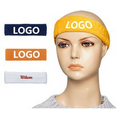 Elastic Sport Headband With Embroidery LOGO